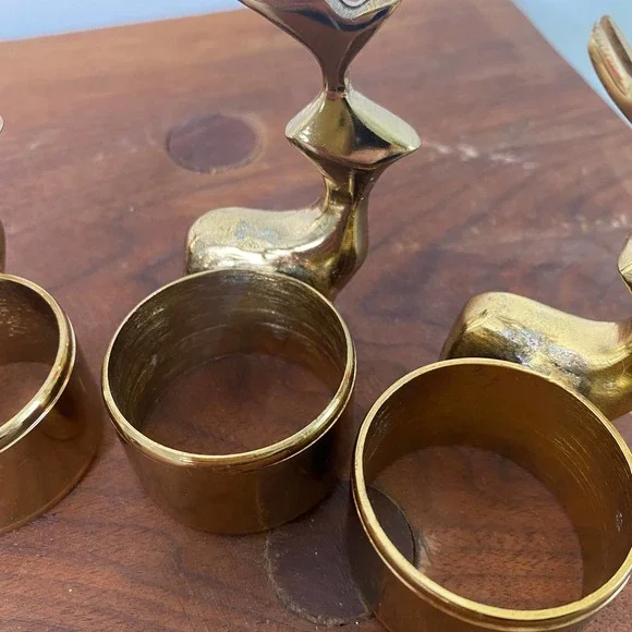 Christmas Reindeer Napkin Ring and Name Card Holder - Picture 5 of 7